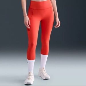Nike Universa Bright Orange Active Leggings 
X-Small